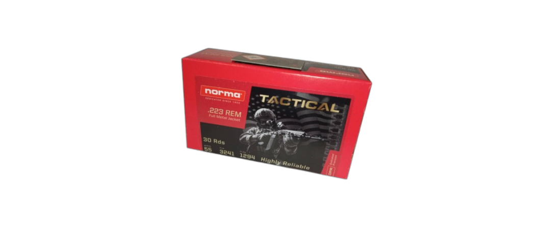 Amunicja Norma Tactical .223Rem FMJ 55grs/3,6g