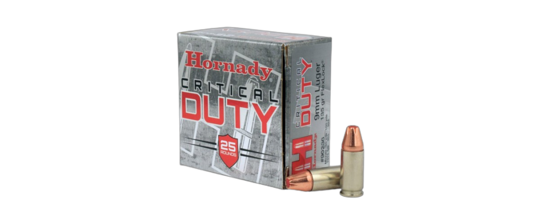Amunicja Hornady kal. 9x19 Luger +P Critical Duty 135grs/8,75g
