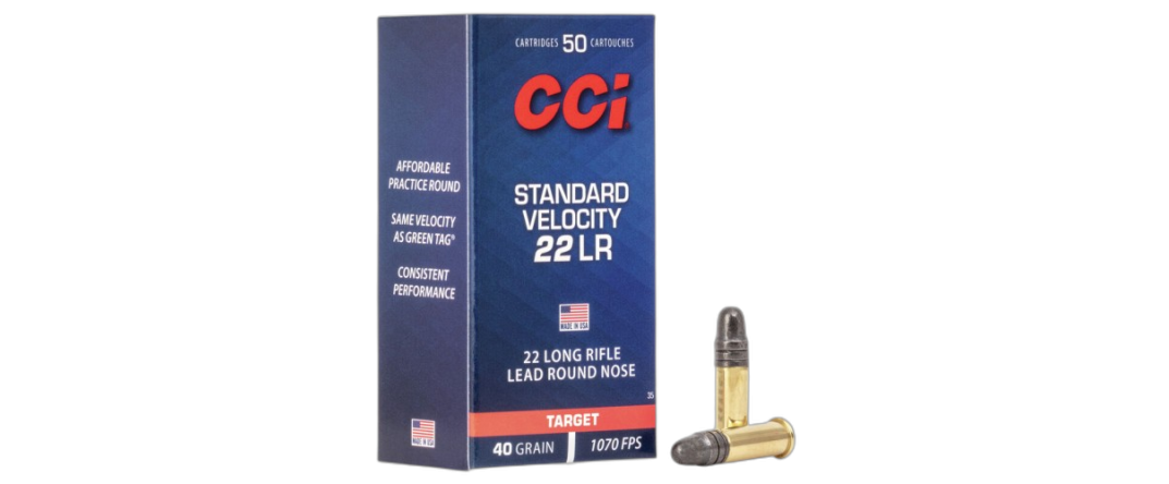 Amunicja CCI kal .22LR Standard Velocity 40GR