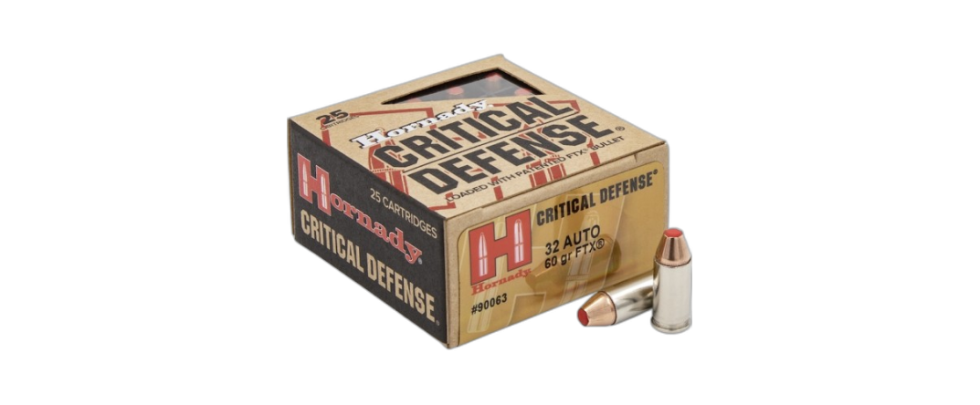 Amunicja Hornady kal. 7,65 Browning/32 Auto FTX Critical Defense  60gr/3,89g
