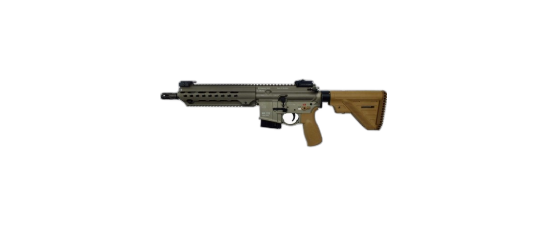 Karabinek samopowtarzalny H&K MR223 A3 11'' kal. 223Rem kolor Green-Brown z długim łożem - Chwilowo brak