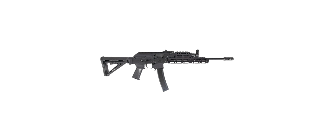 Karabinek samopowtarzalny PSA AK-V lufa 16"  spust ALG Trigger kal. 9x19 -  Czarny - Brak na stanie