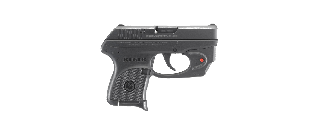Pistolet Ruger LCP z laserowym wskaźnikiem Viridian  mod. 03752 - kal. 9x17/.380Auto/9Brow. - Brak na stanie