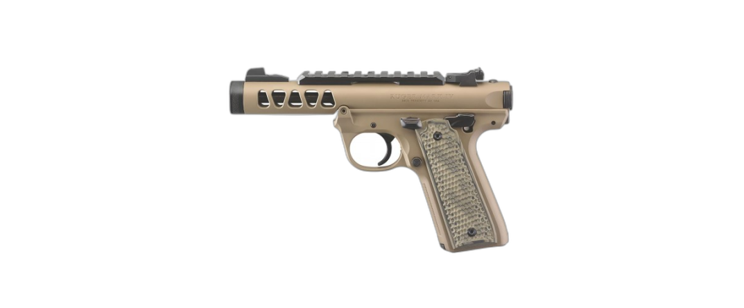 Pistolet Ruger Mark IV 22/45 Lite FDE mod. 43920 - kal. 22LR