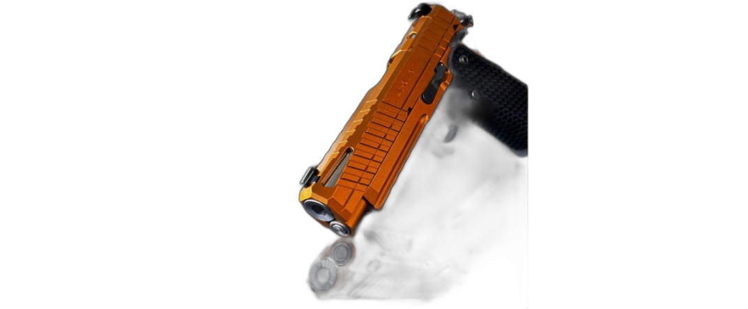 Pistolet LFA Apollo 11 Custom FX Copper - kal. 9x19 - brak na stanie