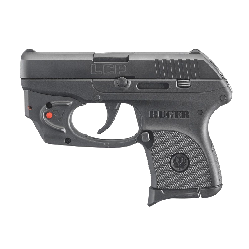 Pistolet Ruger LCP z laserowym wskaźnikiem Viridian  mod. 03752 - kal. 9x17/.380Auto/9Brow.