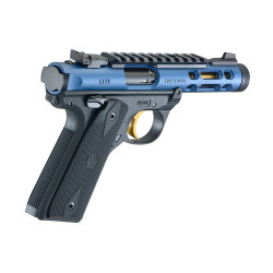 Pistolet Ruger Mark IV 22/45 Lite Blue/Gold mod. 43932 - kal. 22LR