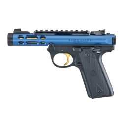 Pistolet Ruger Mark IV 22/45 Lite Blue/Gold mod. 43932 - kal. 22LR