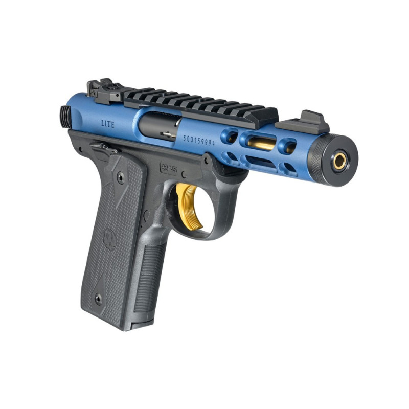 Pistolet Ruger Mark IV 22/45 Lite Blue/Gold mod. 43932 - kal. 22LR