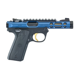Pistolet Ruger Mark IV 22/45 Lite Blue/Gold mod. 43932 - kal. 22LR