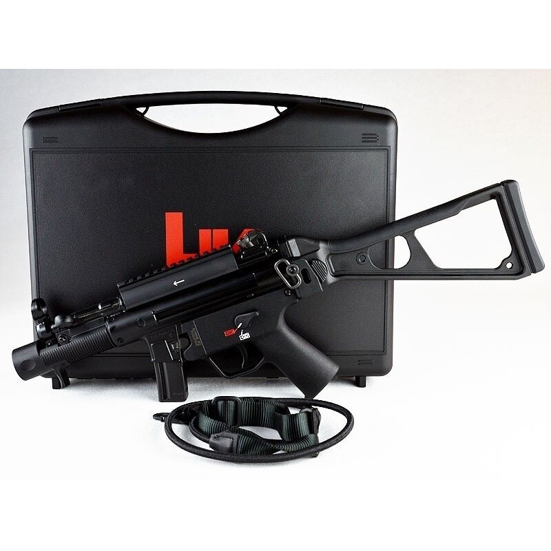 Pistolet samopowtarzalny H&K SP5K kal. 9x19 - ze składaną kolbą