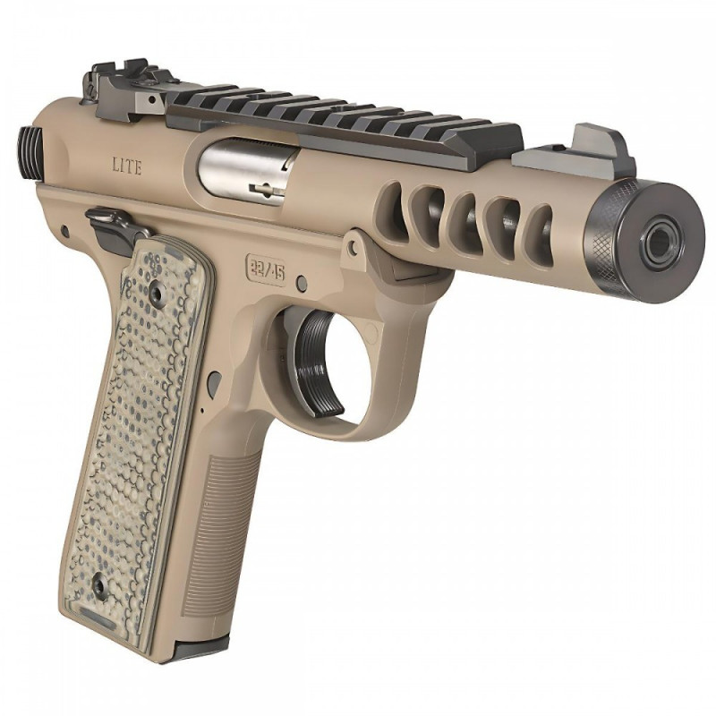 Pistolet Ruger Mark IV 22/45 Lite FDE mod. 43920 - kal. 22LR