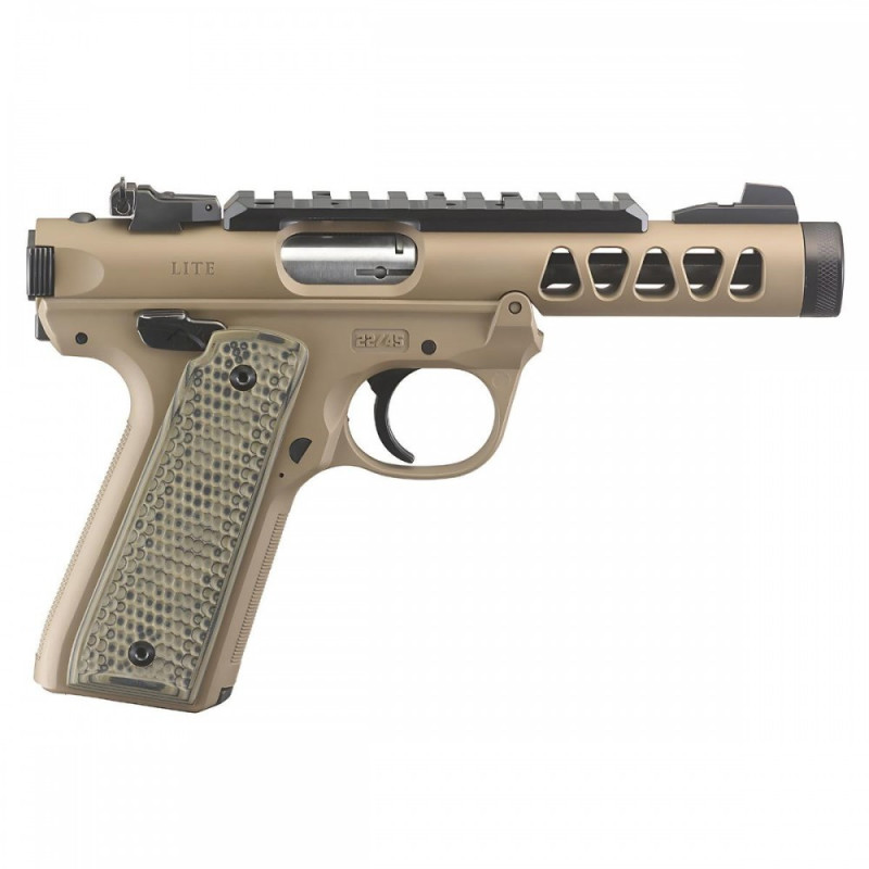 Pistolet Ruger Mark IV 22/45 Lite FDE mod. 43920 - kal. 22LR
