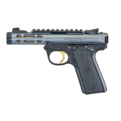 Pistolet Ruger Mark IV 22/45 Lite Gray/Gold mod. 43934 - kal. 22LR
