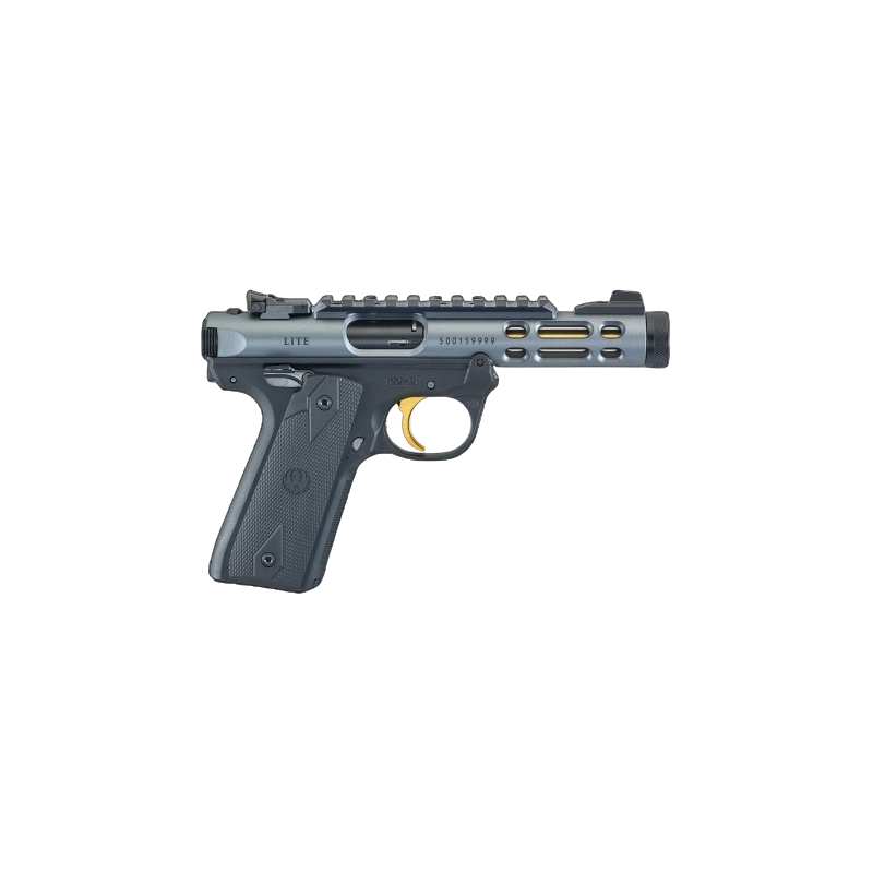 Pistolet Ruger Mark IV 22/45 Lite Gray/Gold mod. 43934 - kal. 22LR