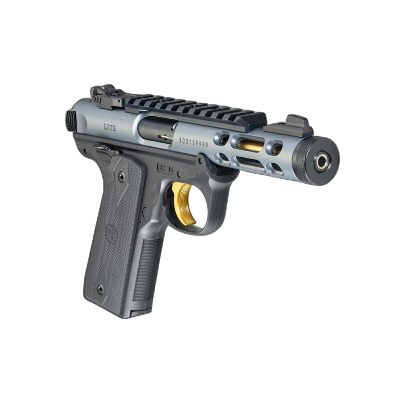 Pistolet Ruger Mark IV 22/45 Lite Gray/Gold mod. 43934 - kal. 22LR