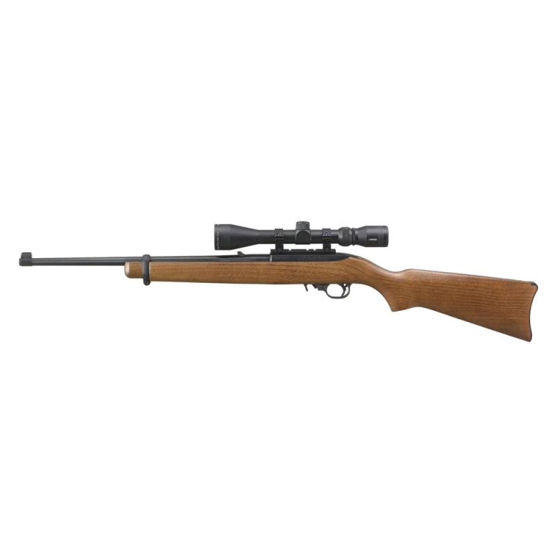 Karabinek samopowtarzalny Ruger 10/22 Carabine w drewnianej osadzie mod. 31159 - kal. 22LR  z lunetą Viridian