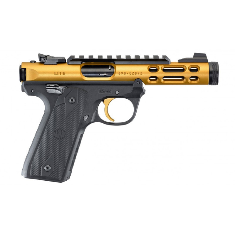 Pistolet Ruger Mark IV 22/45 Lite Gold/Gold mod. 43926 - kal. 22LR