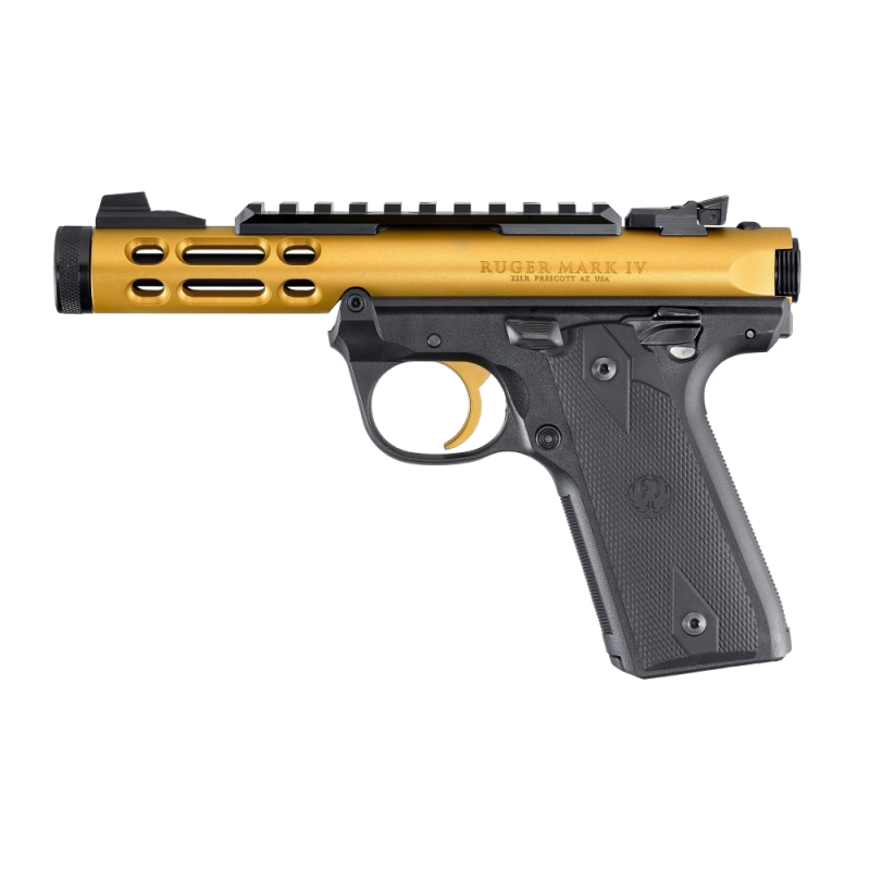 Pistolet Ruger Mark IV 22/45 Lite Gold/Gold mod. 43926 - kal. 22LR - brak na stanie
