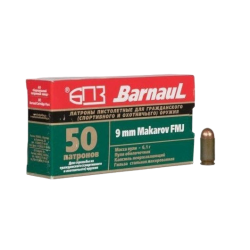 Amunicja Barnaul 9x18 Makarov FMJ
