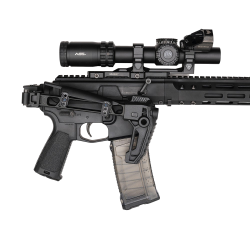 Kolba składana typu PDW Strike Folding Adapter Montaż Picatinny Aluminiowa Czarna Strike Industries SI-FSA-DUAL