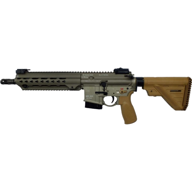 Karabinek samopowtarzalny H&K MR223 A3 11'' kal. 223Rem kolor Green-Brown z długim łożem
