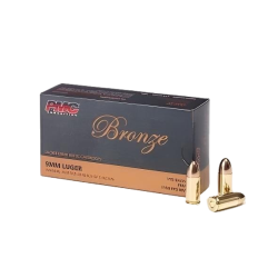 Amunicja PMC Bronze 9x19 LUGER FMJ