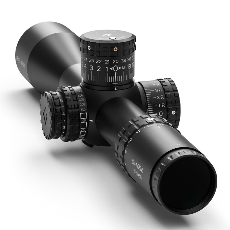 Luneta celownicza ARKEN SH4 6-24X50 GEN2 FFP MOA VPR Illuminated Reticle with Zero Stop  –  Tubus 34mm
