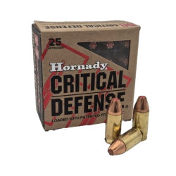 Amunicja Hornady kal. 9x19 Luger FTX Critical Defense 115gr/7,45g