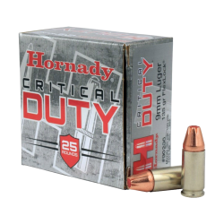 Amunicja Hornady kal. 9x19 Luger +P Critical Duty 135grs/8,75g