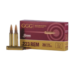 Amunicja 223 Rem GGG HPBT 4,47g/69grs Sierra
