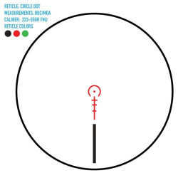 Luneta FireField RapidStrike 1-6x24SPF FF13070K z montażem