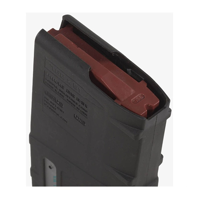 Magazynek Magpul PMAG 25 LR/SR Gen. M3 Window  7,62x51/308 Win - 25 nabojowy  z  wizjerem MAG577