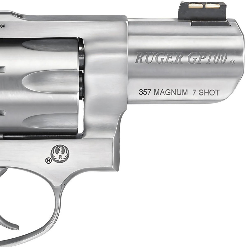 Rewolwer Ruger GP100 mod. 01774 Stainless 2,5''-  kal. 357Mag/.38 Spec.