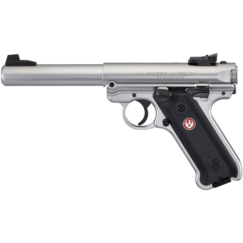 Pistolet Ruger Mark IV Target Stainless lufa 5,5'' mod. 40103 - kal. 22LR - brak na stanie