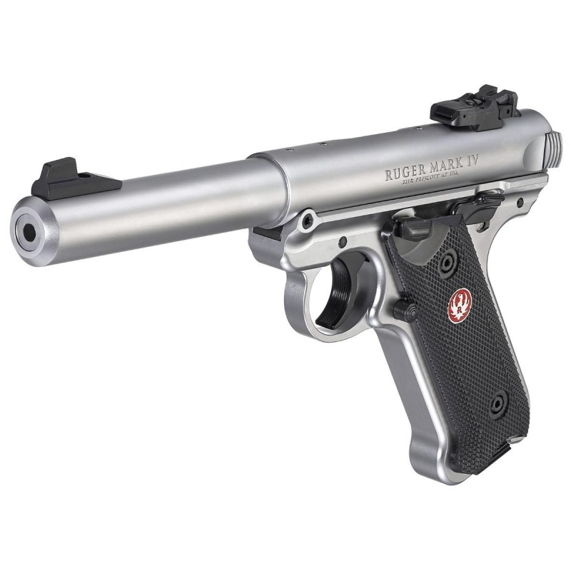 Pistolet Ruger Mark IV Target Stainless lufa 5,5'' mod. 40103 - kal. 22LR