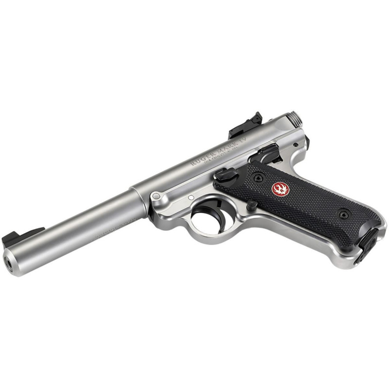 Pistolet Ruger Mark IV Target Stainless lufa 5,5'' mod. 40103 - kal. 22LR