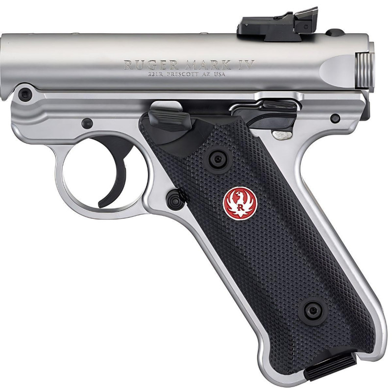 Pistolet Ruger Mark IV Target Stainless lufa 5,5'' mod. 40103 - kal. 22LR