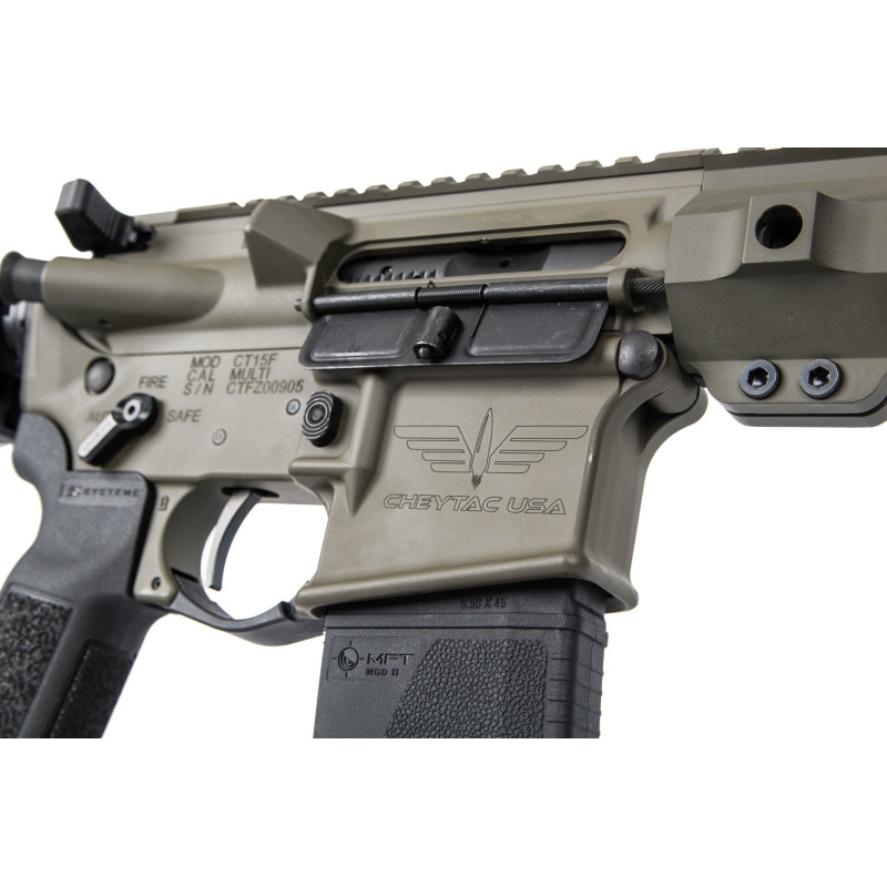 Karabinek samopowtarzalny CheyTac CT15FSB 10.5 - kal. 5.56x45mm / .223 Rem. - OD Green"