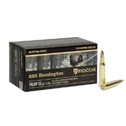Amunicja Fiocchi .222 Rem. FMJHP 3,24g