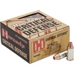 Amunicja Hornady kal. 7,65 Browning/32 Auto FTX Critical Defense  60gr/3,89g