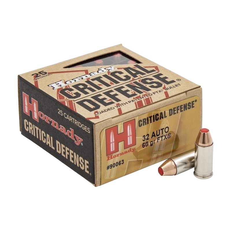 Amunicja Hornady kal. 7,65 Browning/32 Auto FTX Critical Defense  60gr/3,89g - brak na stanie