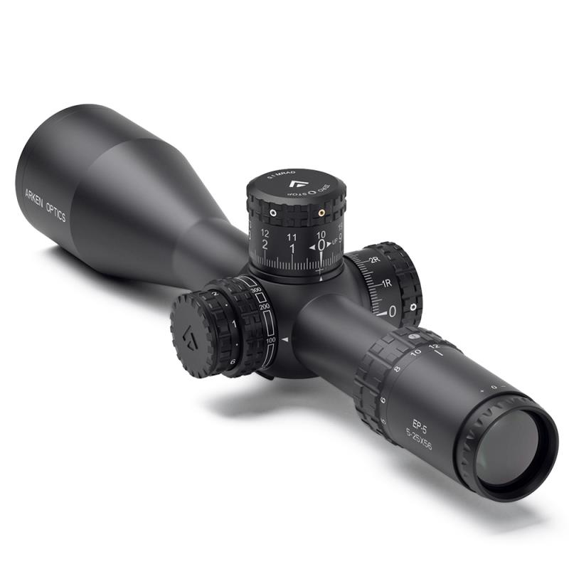 Luneta celownicza ARKEN EP5 5-25X56 FFP MIL VPR Reticle with Zero Stop –  Tubus 34mm