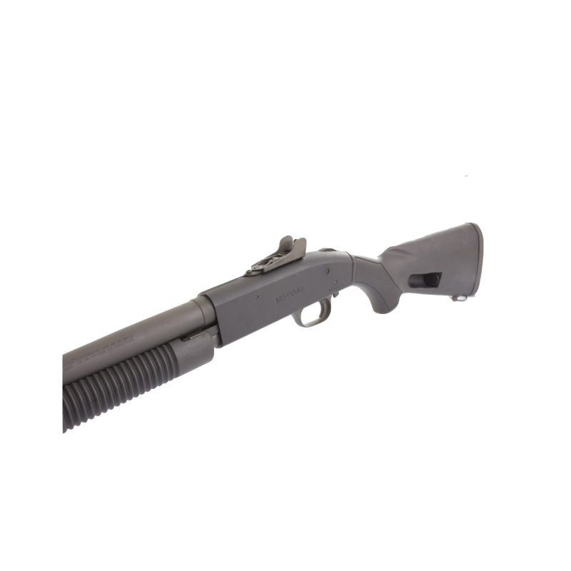 Strzelba powtarzalna MOSSBERG 590A1, XS Ghost Ring mod. 51668 parkeryzowana, 4SS - kal. 12/76