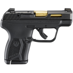 Pistolet Ruger LCP Max - Manual Safety - Gold / Black mod.13766 - kal. 9x17/.380Auto/9Brow