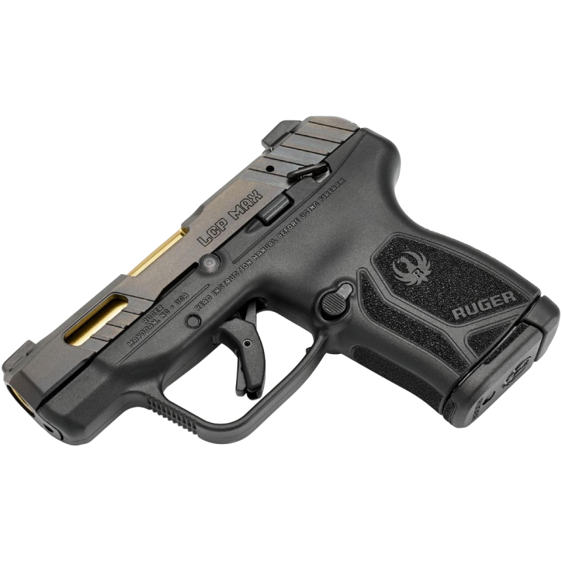 Pistolet Ruger LCP Max - Manual Safety - Gold / Black mod.13766 - kal. 9x17/.380Auto/9Brow