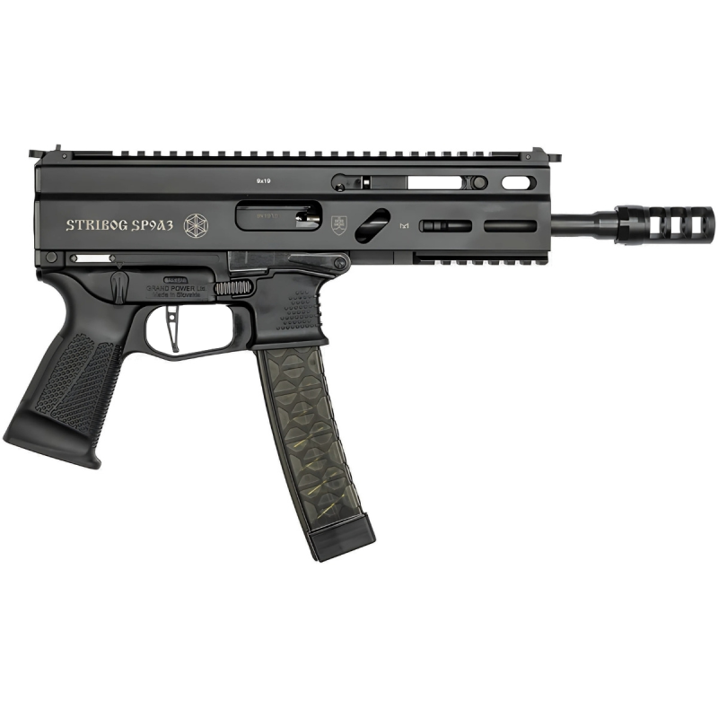 Pistolet samopowtarzalny Stribog SP9 A3 lufa 8" - Black - kal. 9x19