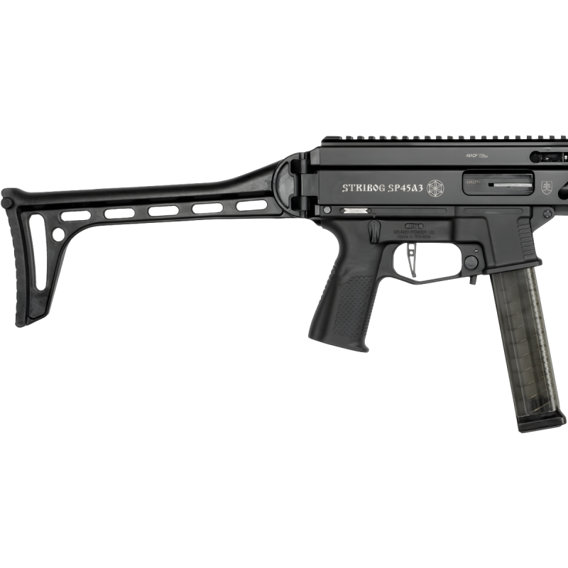 Pistolet samopowtarzalny Stribog SP45 A3 10" - Black - kal. 45ACP
