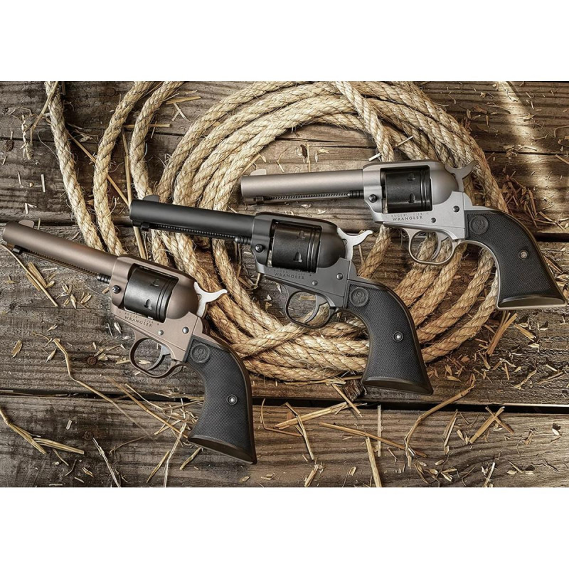 Rewolwer bocznego zapłonu Ruger Wrangler 6,5'' mod. 02042 - kal. 22LR