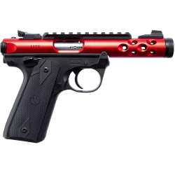 Pistolet samopowtarzalny bocznego zapłonu Ruger Mark IV 22/45 Lite Red mod. 43910 - kal. 22LR